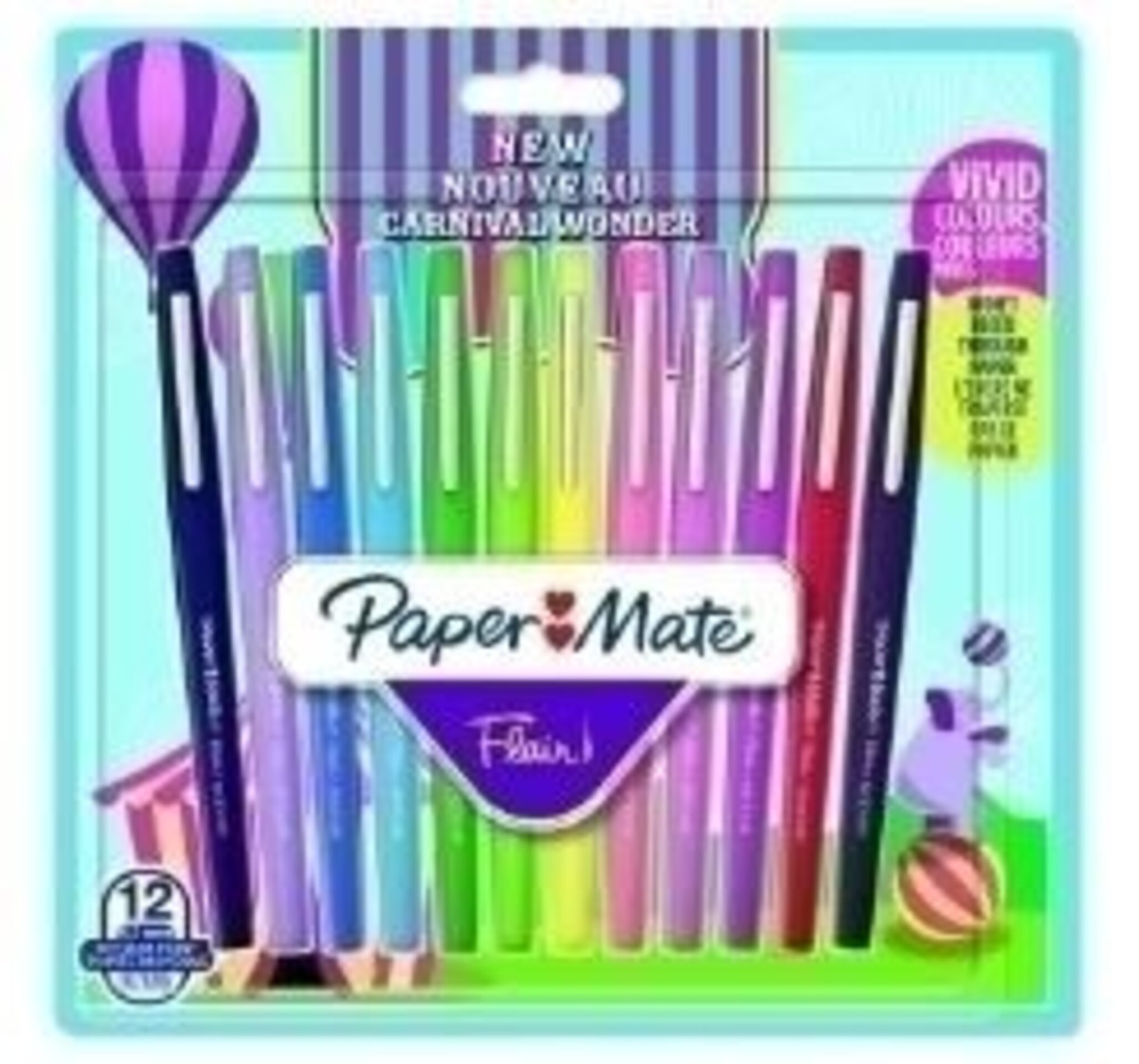 TROPICAL VACATION PAPER MATE FLAIR - 2