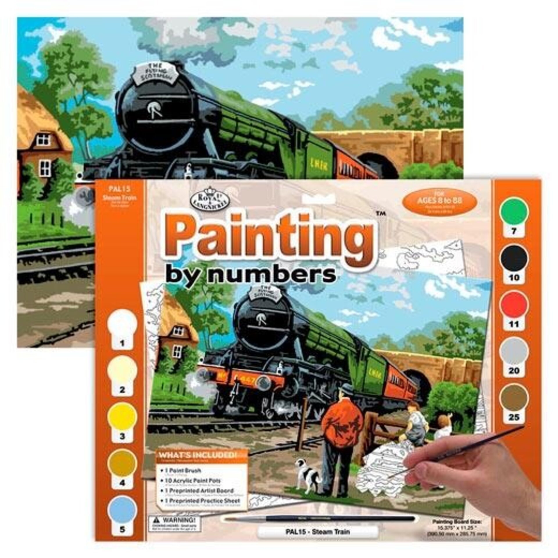PINTAR POR NUMEROS - 7